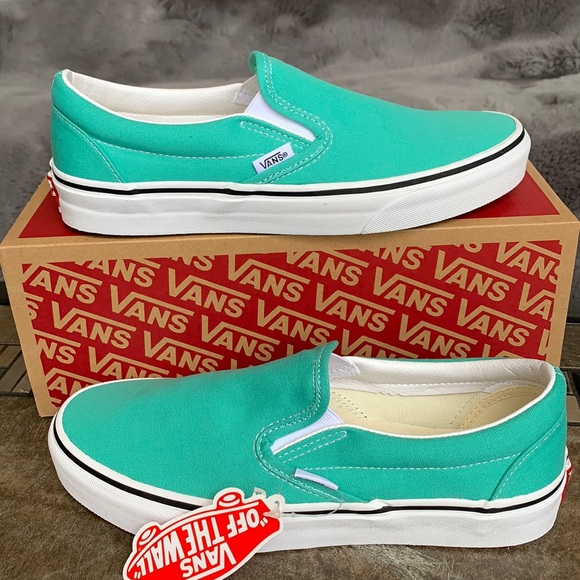 VANS CLASSIC SLIP ON WATERFALL/TRUE WHITE WMNS - Picture 2 of 14